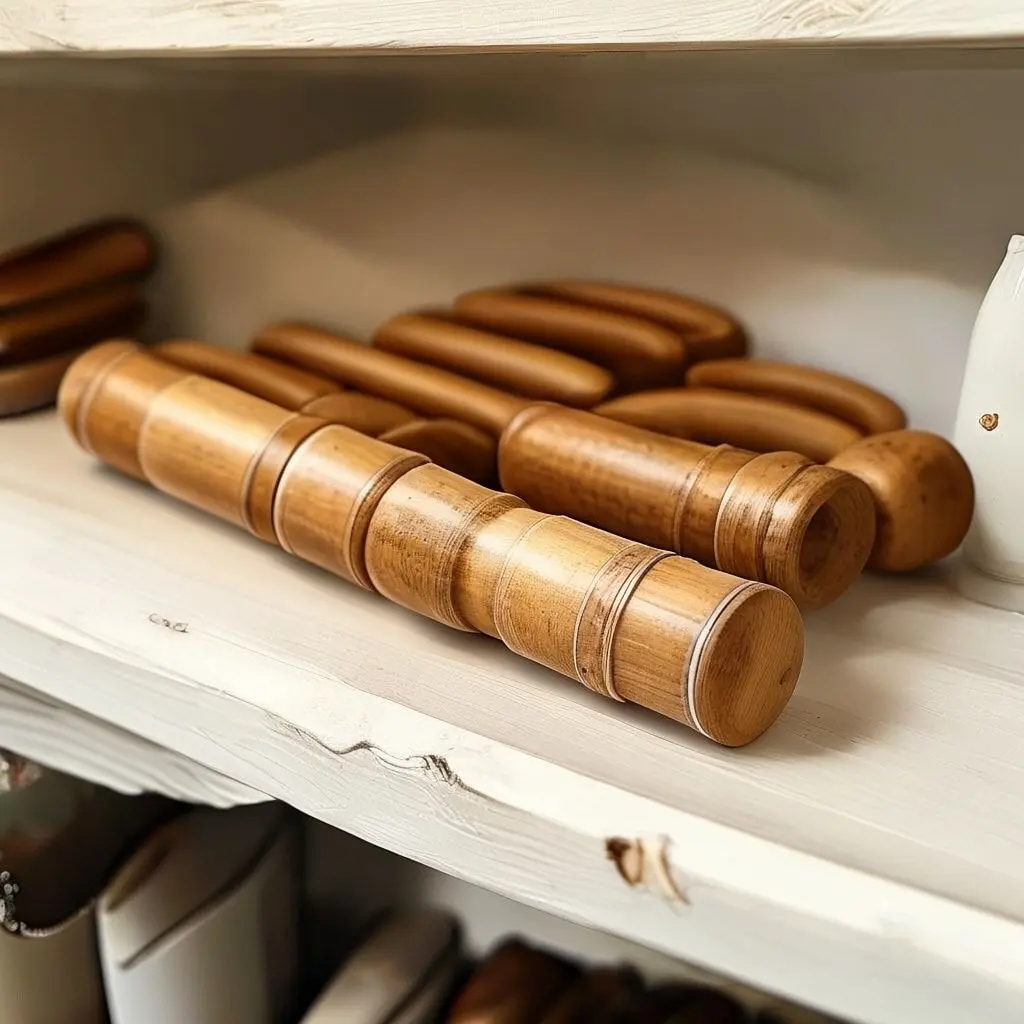 Simple Rolling Pin Bracelet Display