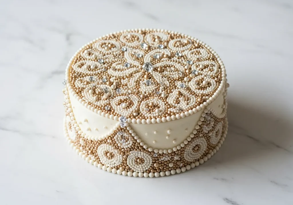 Single Tier Statement Cake