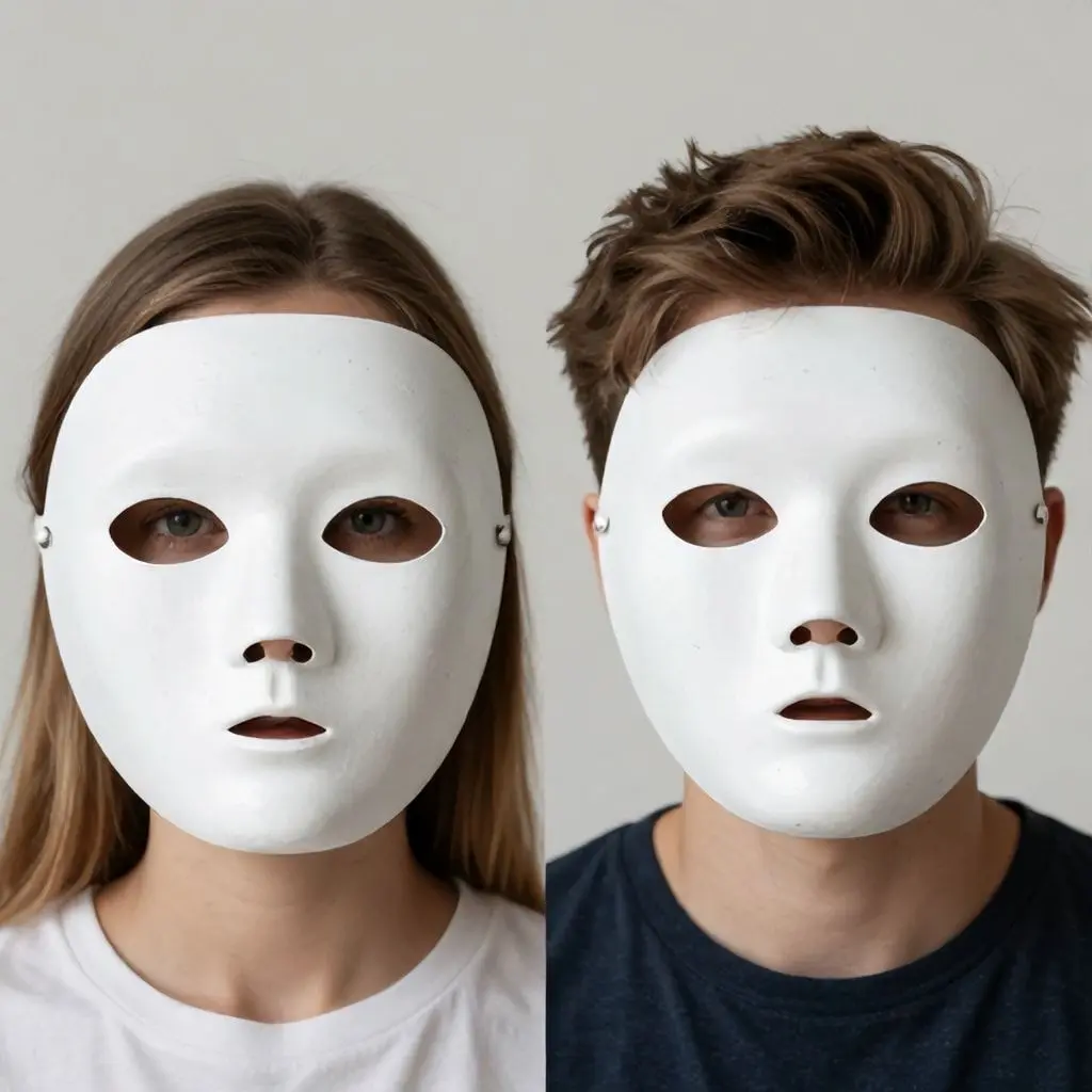 Social Media vs. Authentic Self Masks