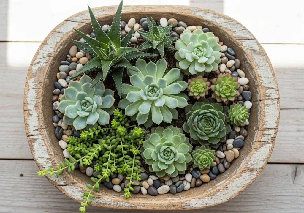 Succulent Garden Arrangement