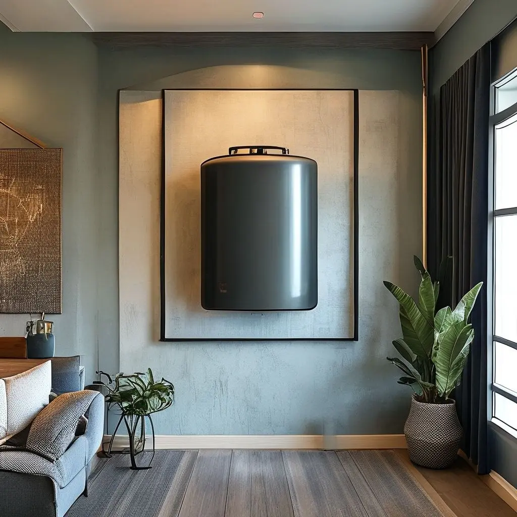 Tankless Water Heater Wall Art