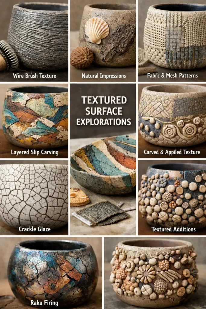 Textured Surface Explorations