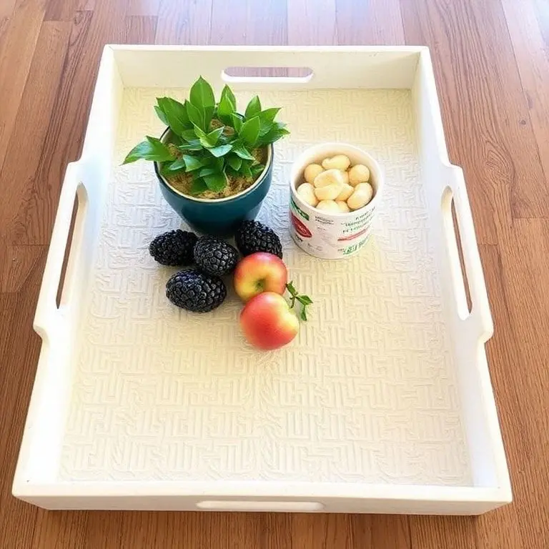 Textured Tray Makeovers