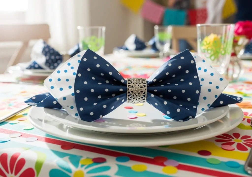 The Charming Bow Tie Fold