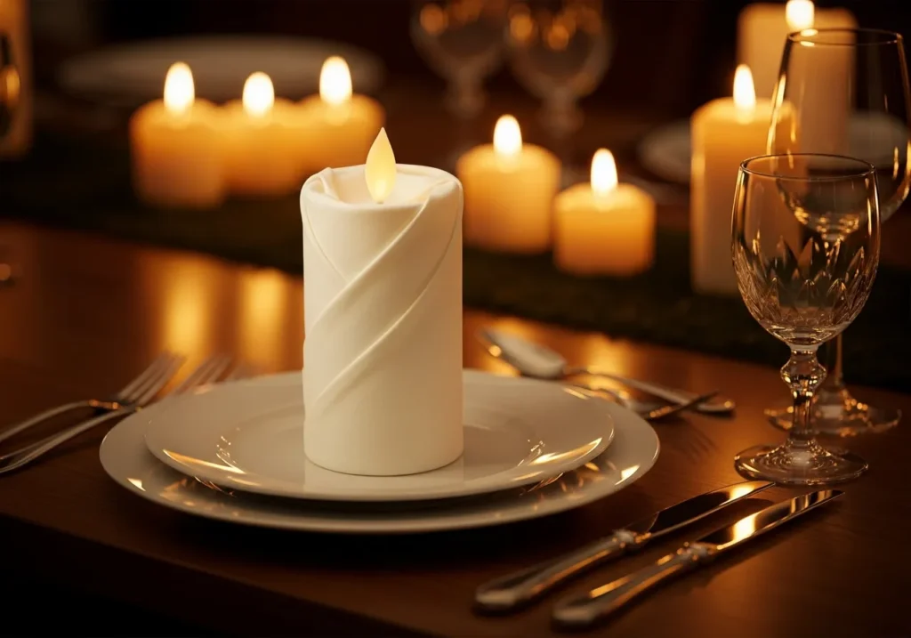 The Decorative Candle Fold