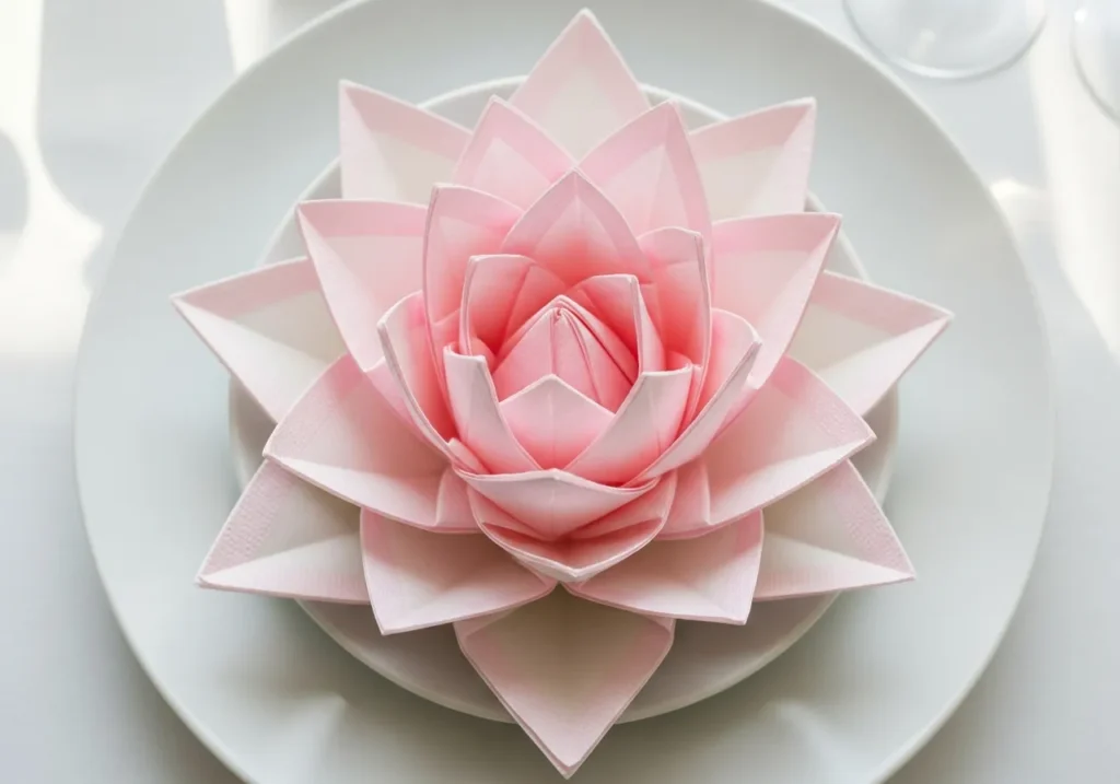 The Elegant Lotus Fold
