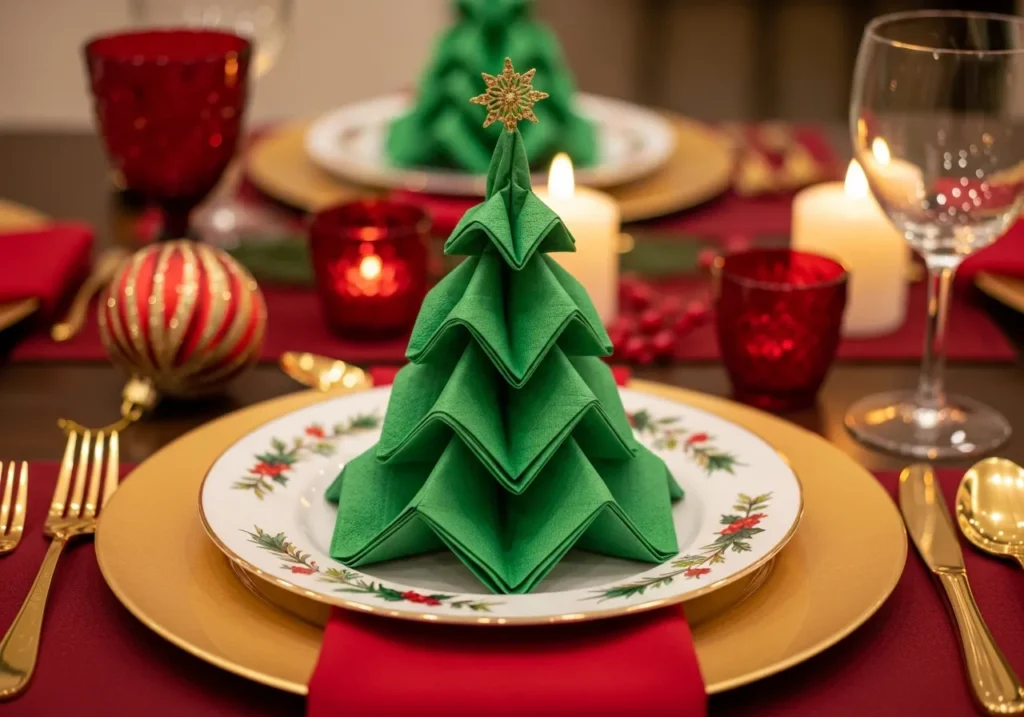 The Festive Christmas Tree Fold