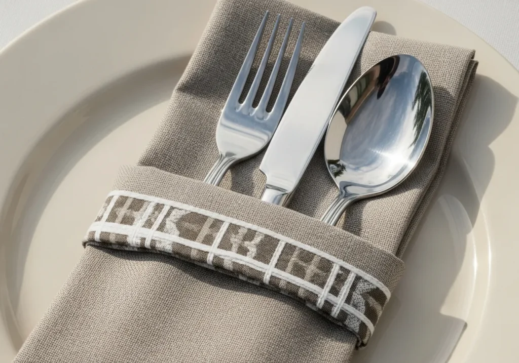 The Practical Silverware Pouch