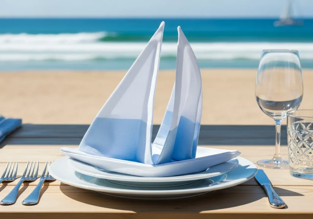 The Stylish Sail Fold