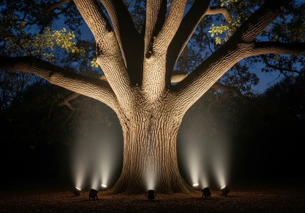 Uplighting for Trees and Architectural Features