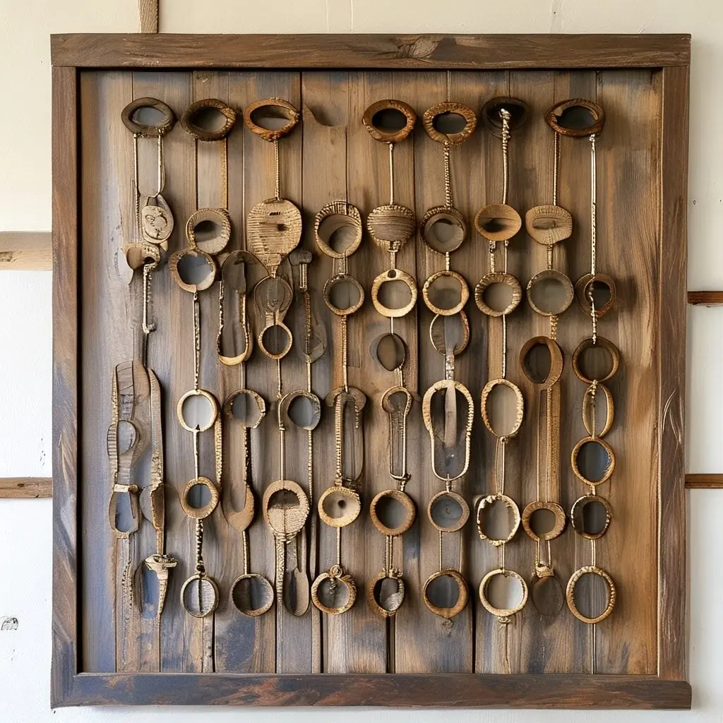 Vintage Doorknob Display Board