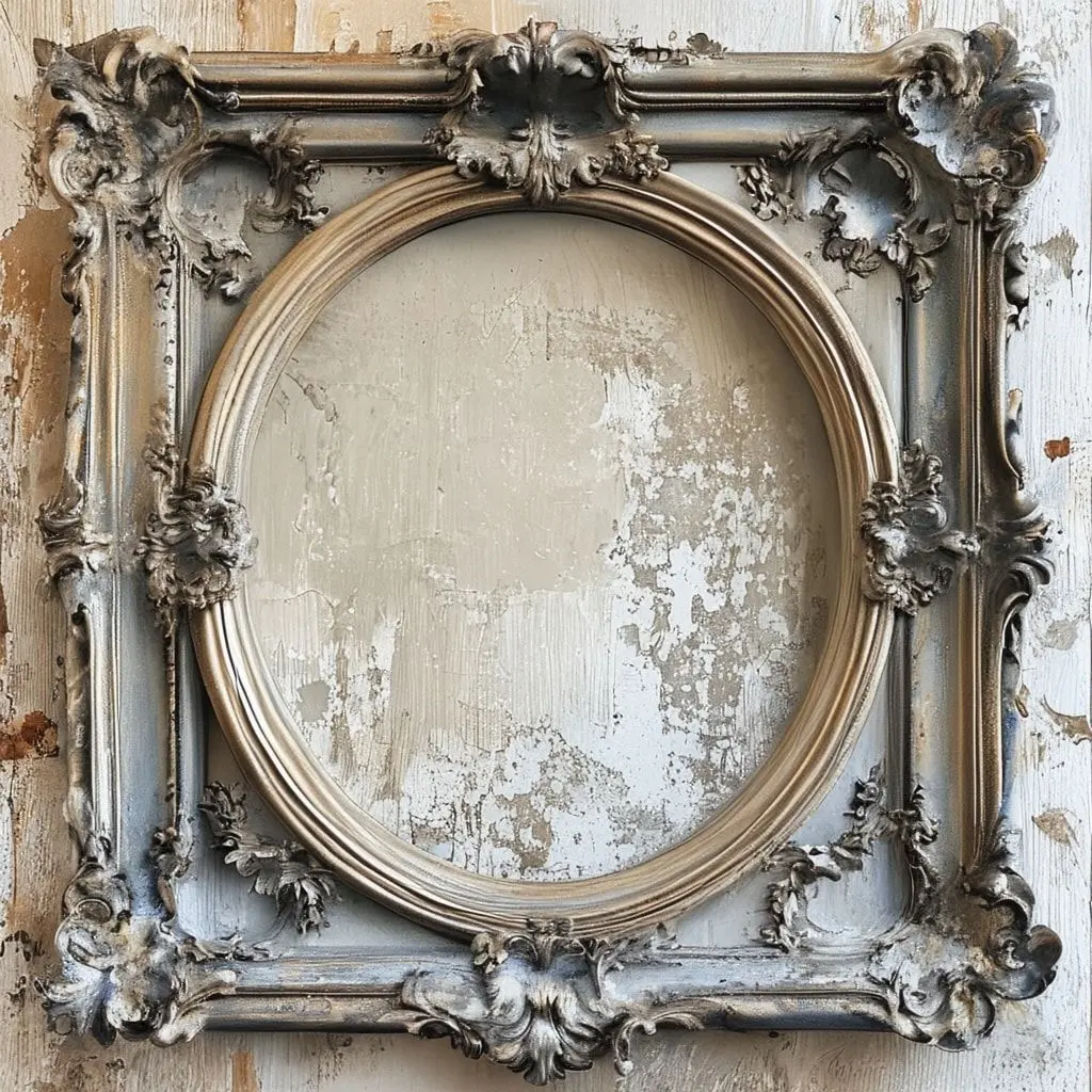 Vintage Mirror Frame Restoration