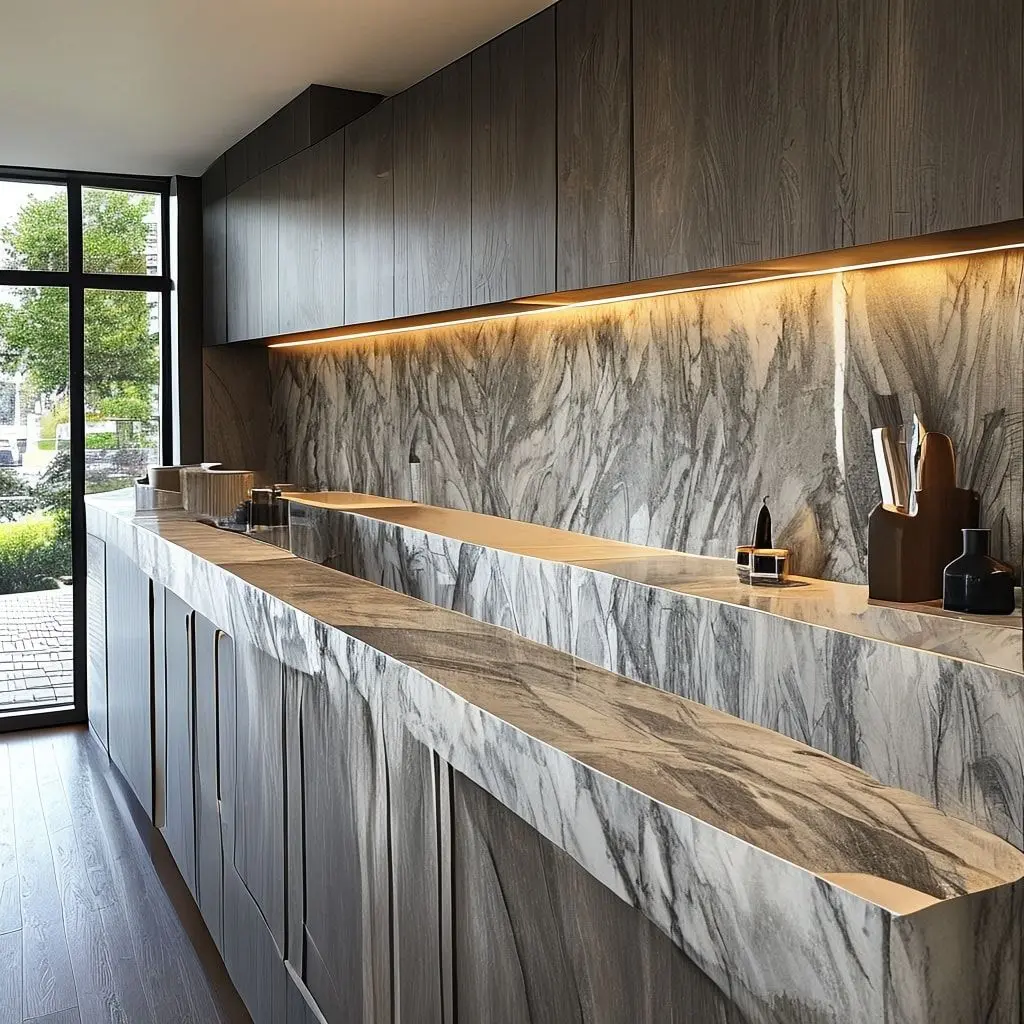 Waterfall Edge and Statement