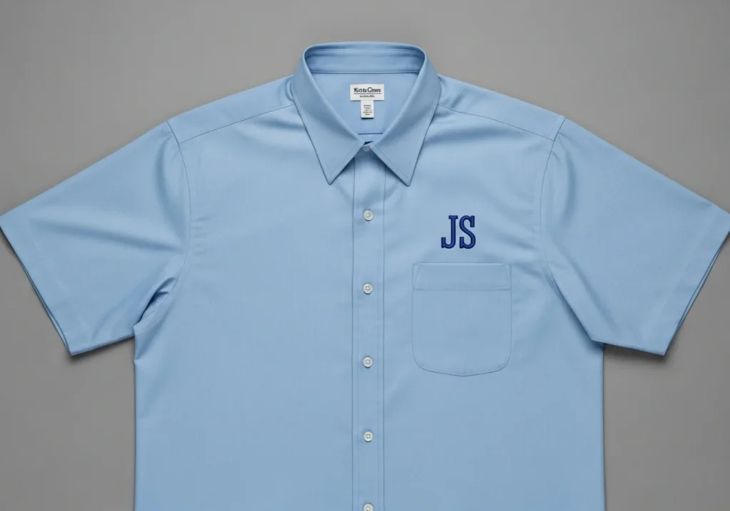 Work Shirt with Professional Embroidery