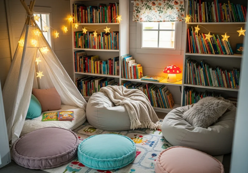 cozy reading nook sanctuary