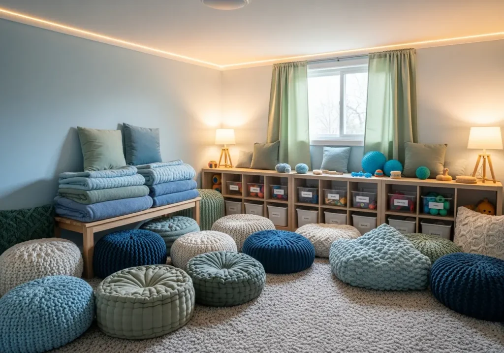 sensory friendly calm space