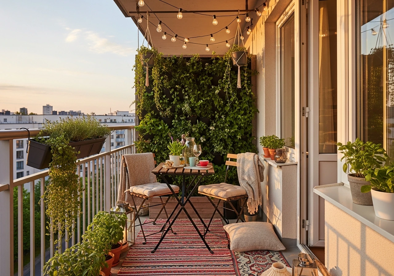 stunning small apartment balcony transformation
