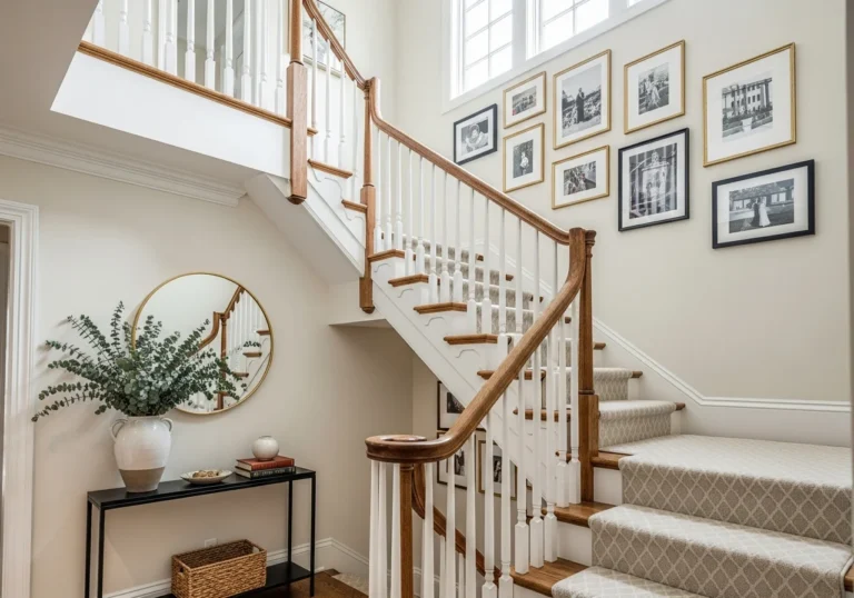 10+ Stylish Decorating Ideas for Stairs and Hallways