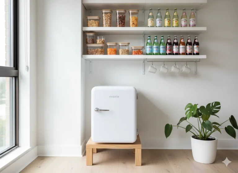 11+ Creative Mini Fridge Stand Ideas
