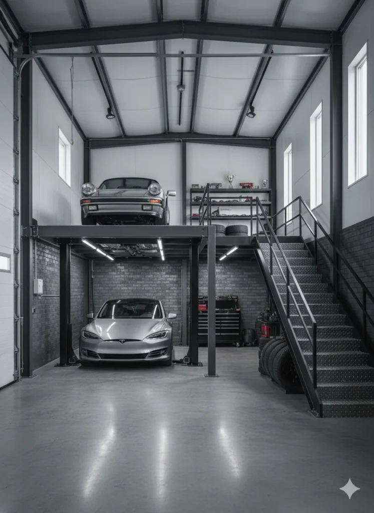 12+ Inspiring Metal Building Loft Ideas (4)