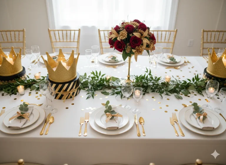 15+ Creative DIY Crown Centerpiece Ideas