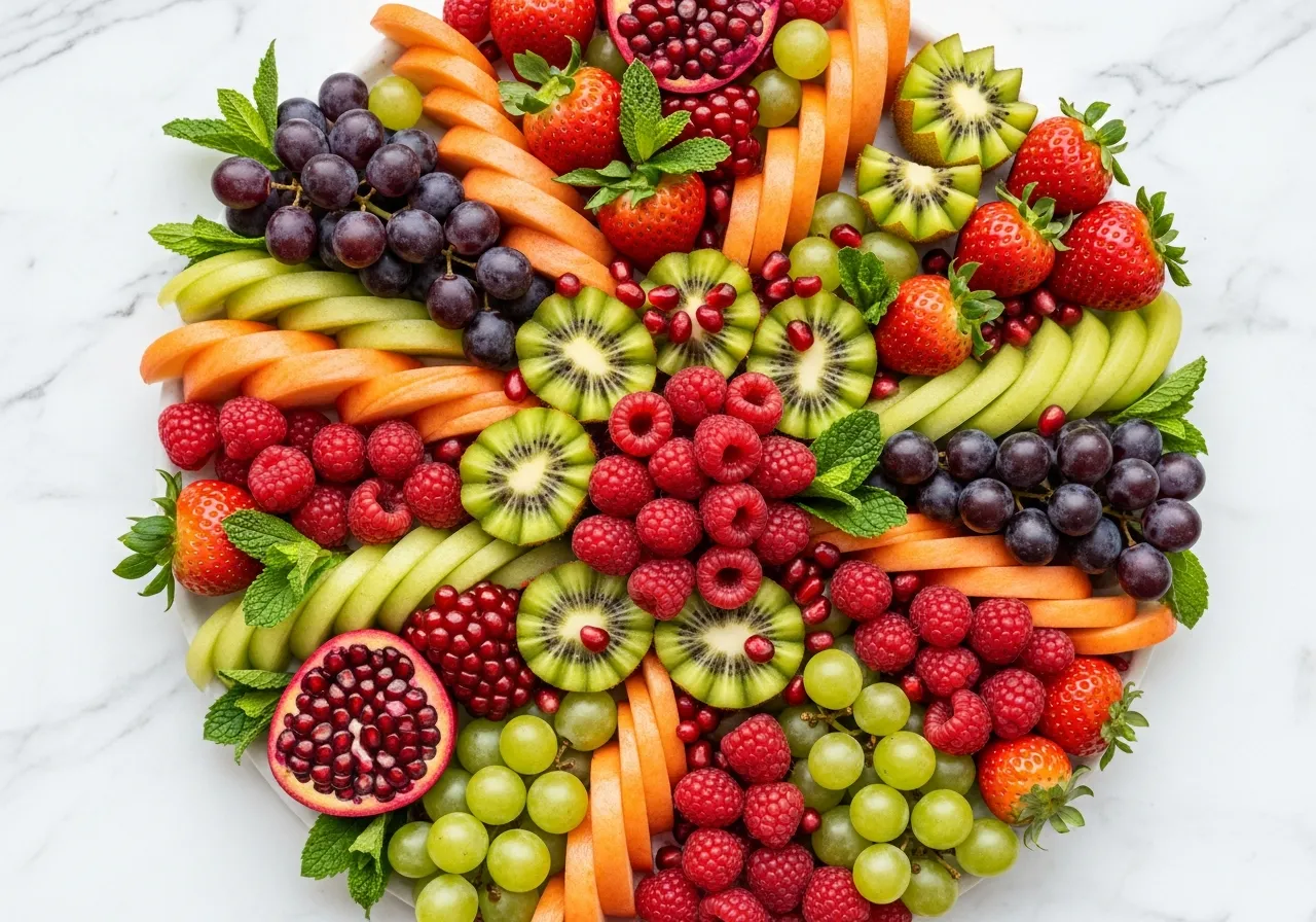 17+ Creative Christmas Fruit Platter Ideas