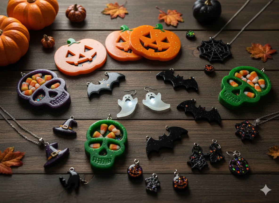 17+ Spooky Halloween Resin Ideas to Try at Home