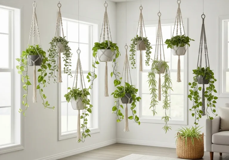 18+ Chic Macrame Plant Hanger Ideas to Try