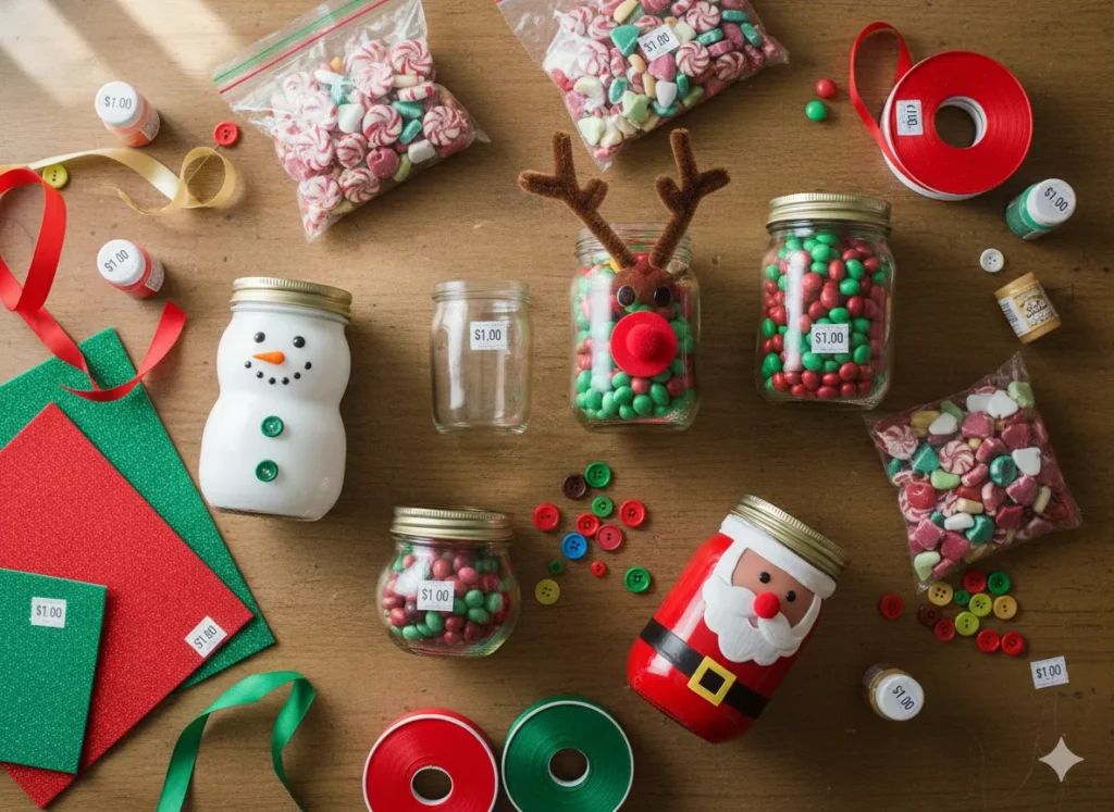 Budget Friendly Dollar Store Jars