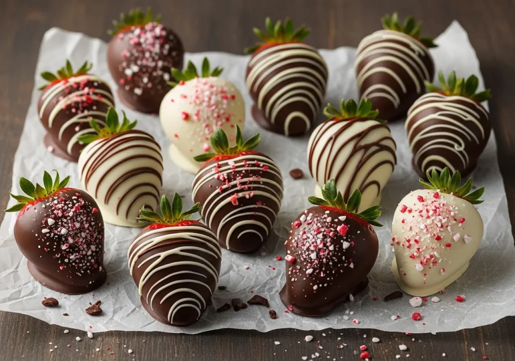 Chocolate Dipped Fruit Display Options