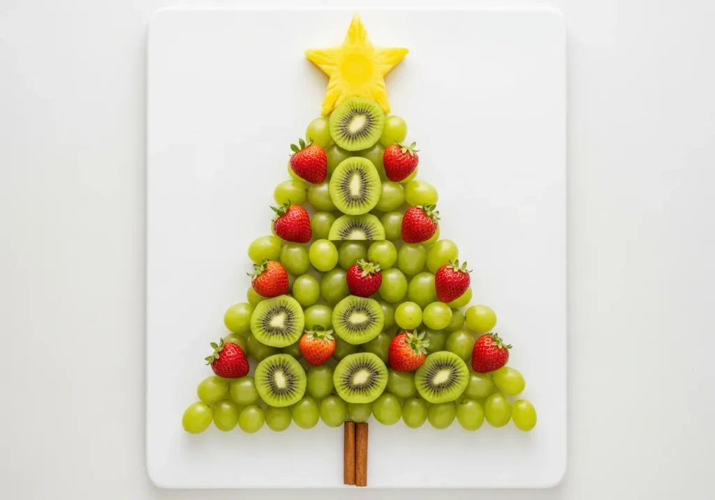 Christmas Tree Fruit Platter Designs