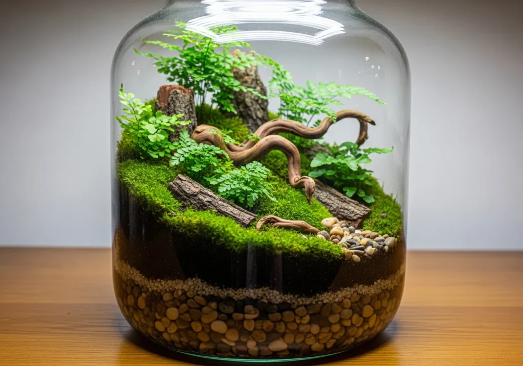 Classic Woodland Fern Terrarium