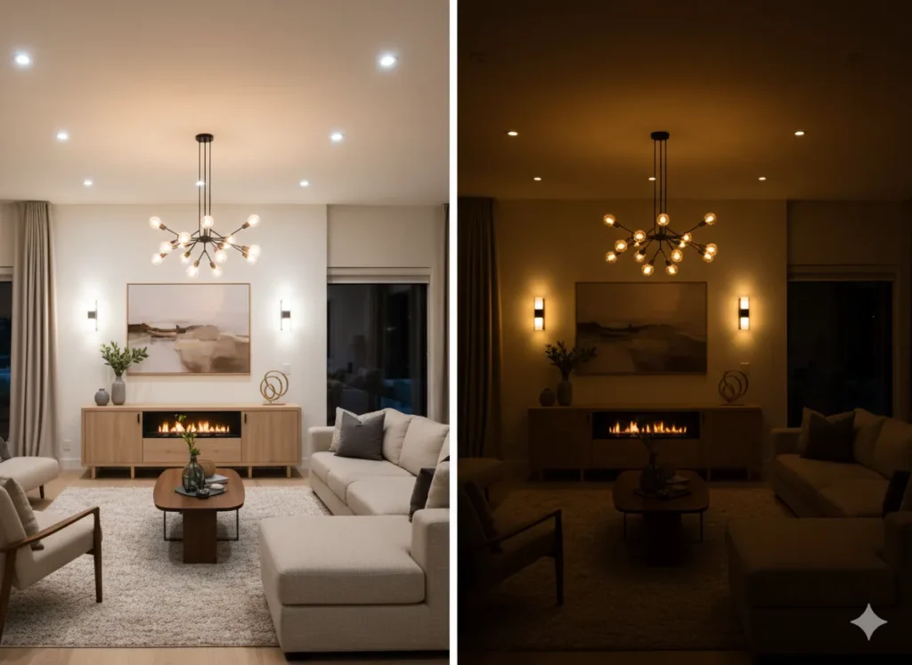 Dimmable Fixtures for Mood Flexibility