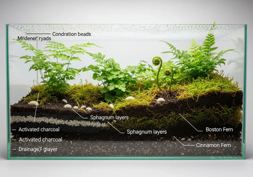 Educational Ecosystem Terrarium