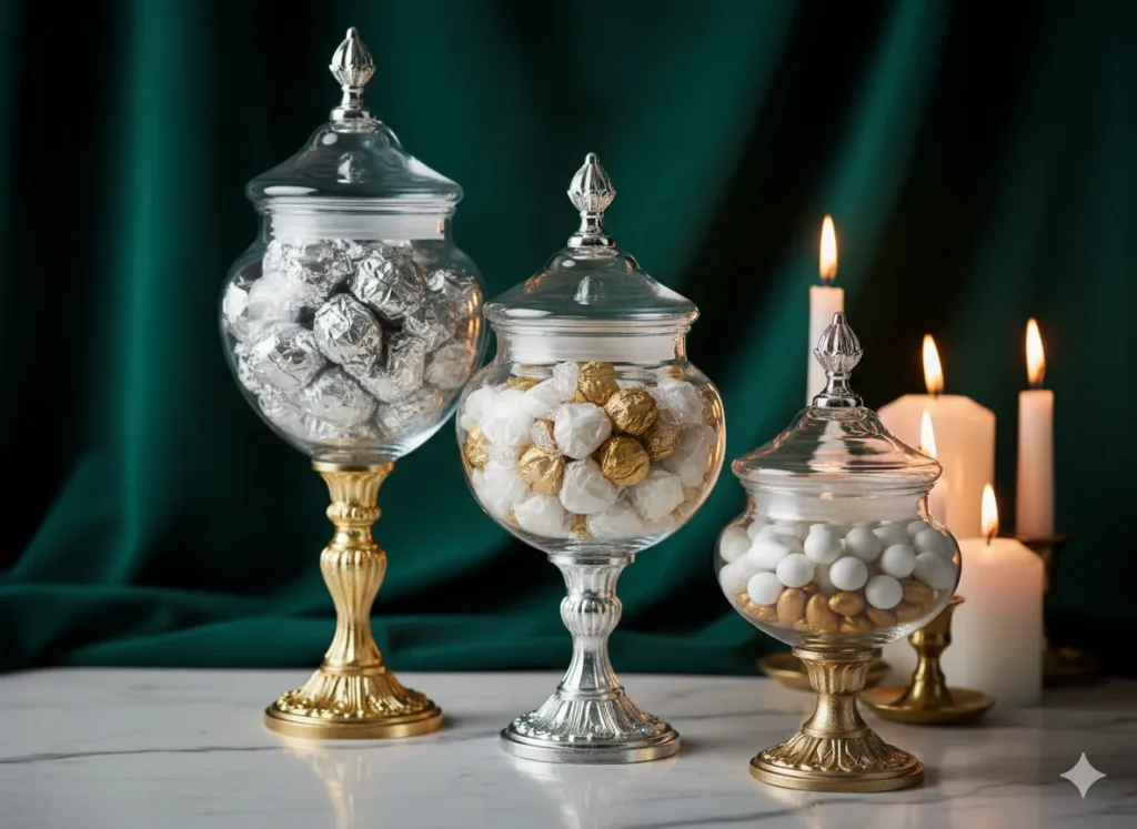 Elegant Apothecary Jar Displays