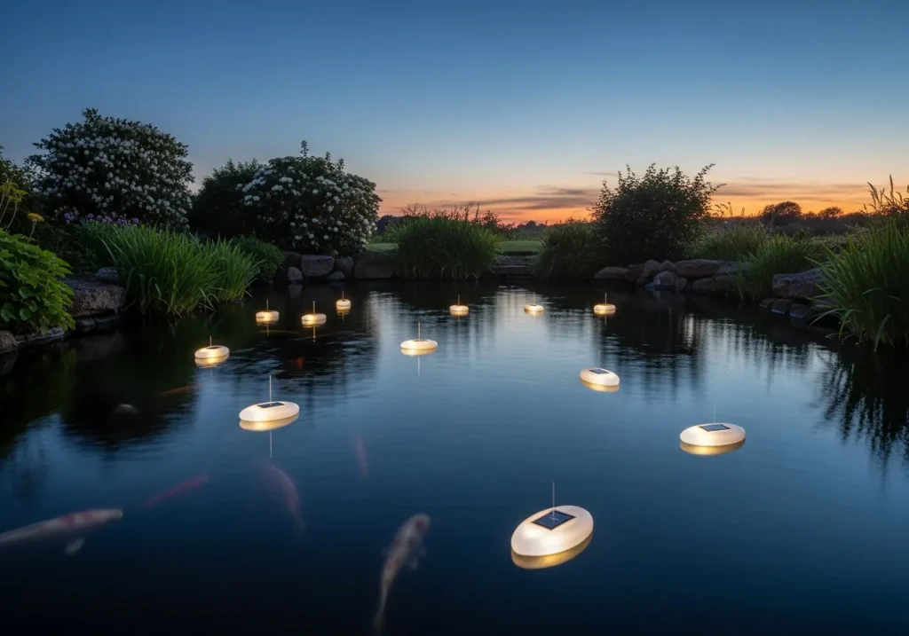 Floating Solar Lights for Eco Friendly Ambiance
