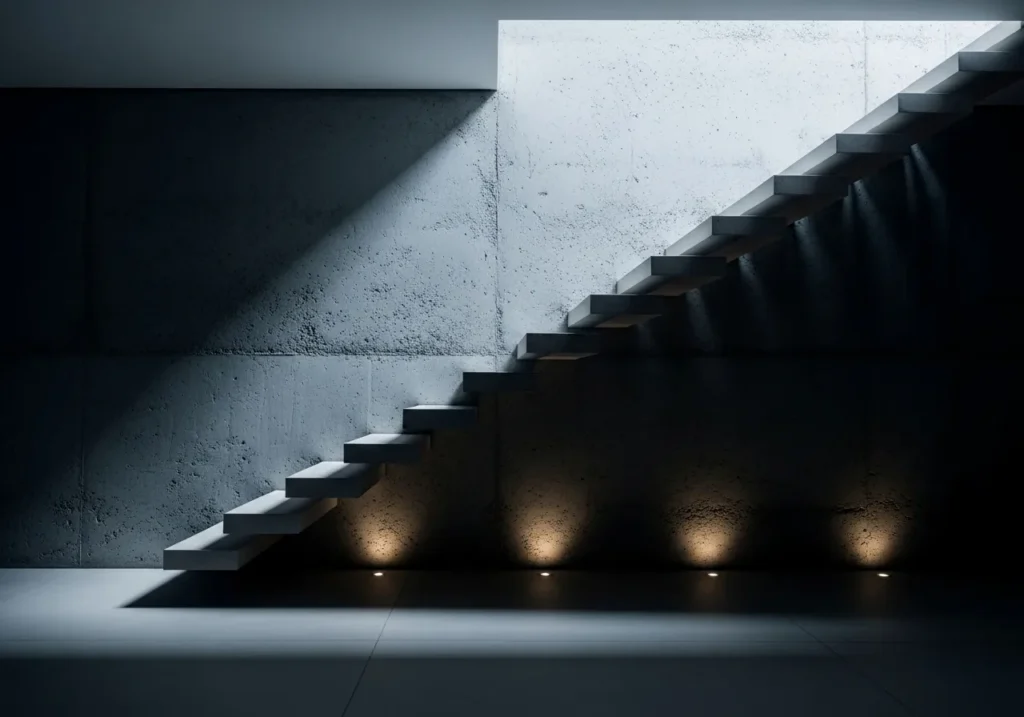 Floor Washer Lights Create Minimalist Ambiance