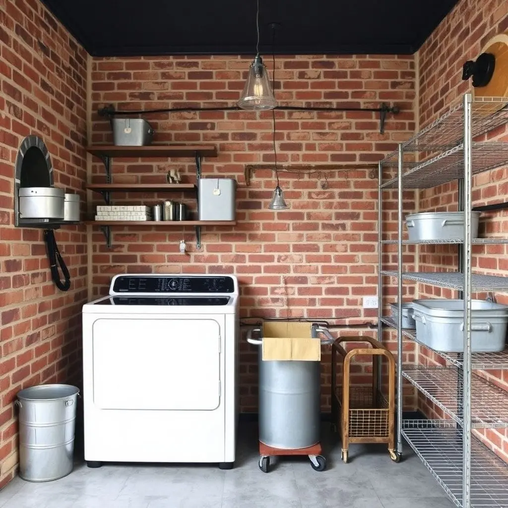 Industrial Chic Utility Space