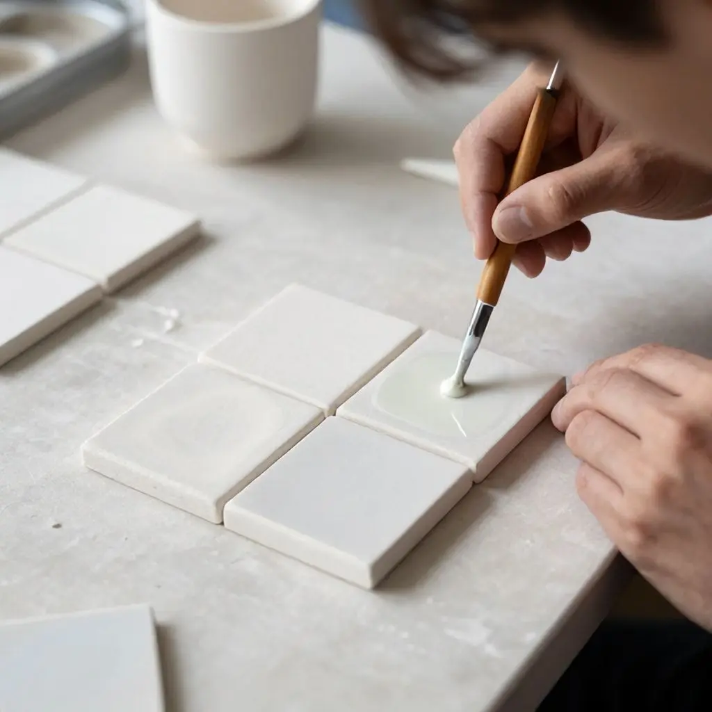 Making Test Tiles Studio Routine