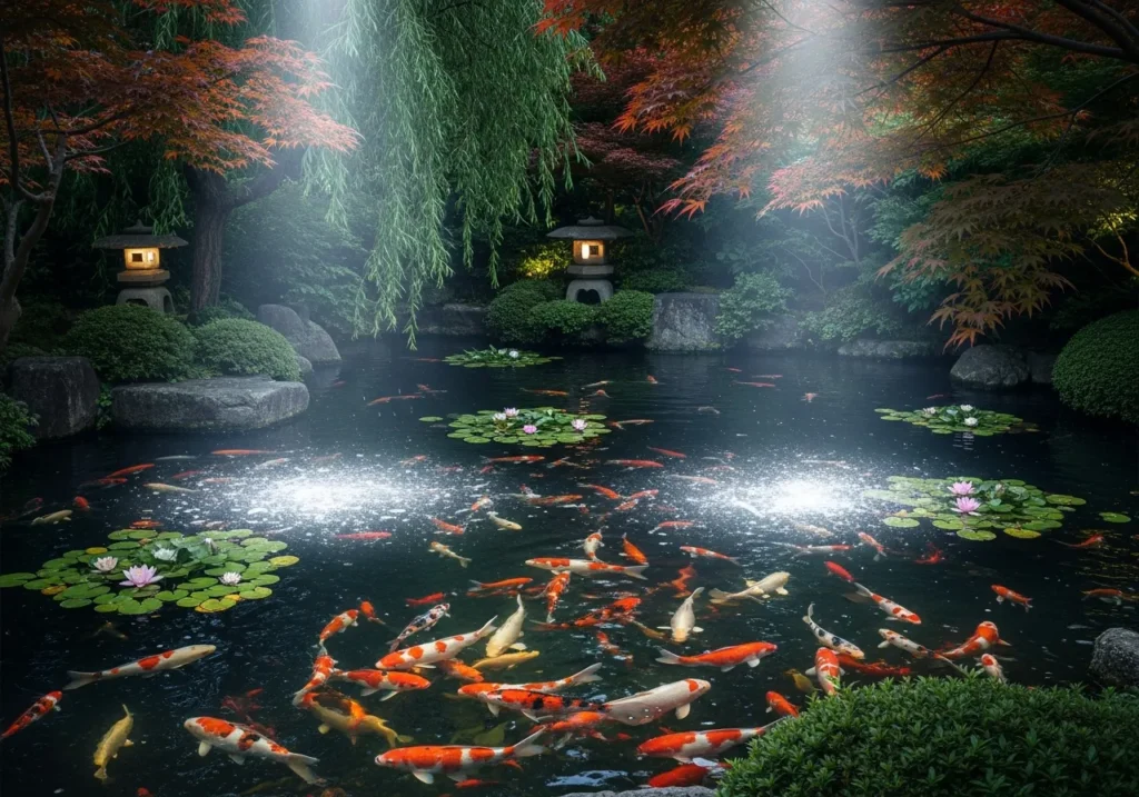 Moonlight Effect with Overhead Positioning