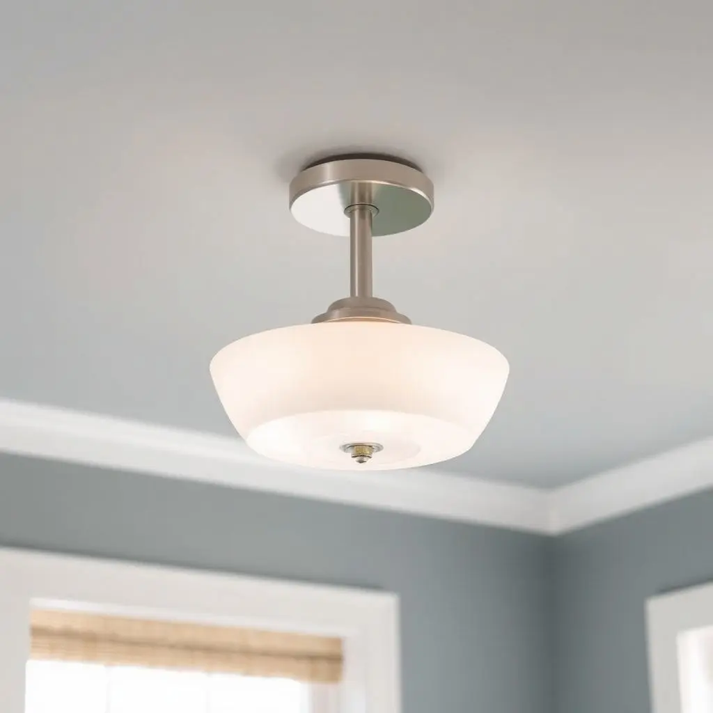 Semi Flush Mount Light