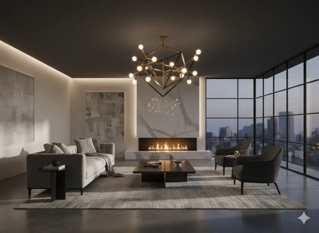 Statement Chandeliers for Dramatic Impact