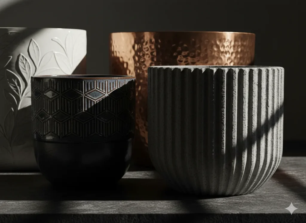 Textured and Embossed Surfaces