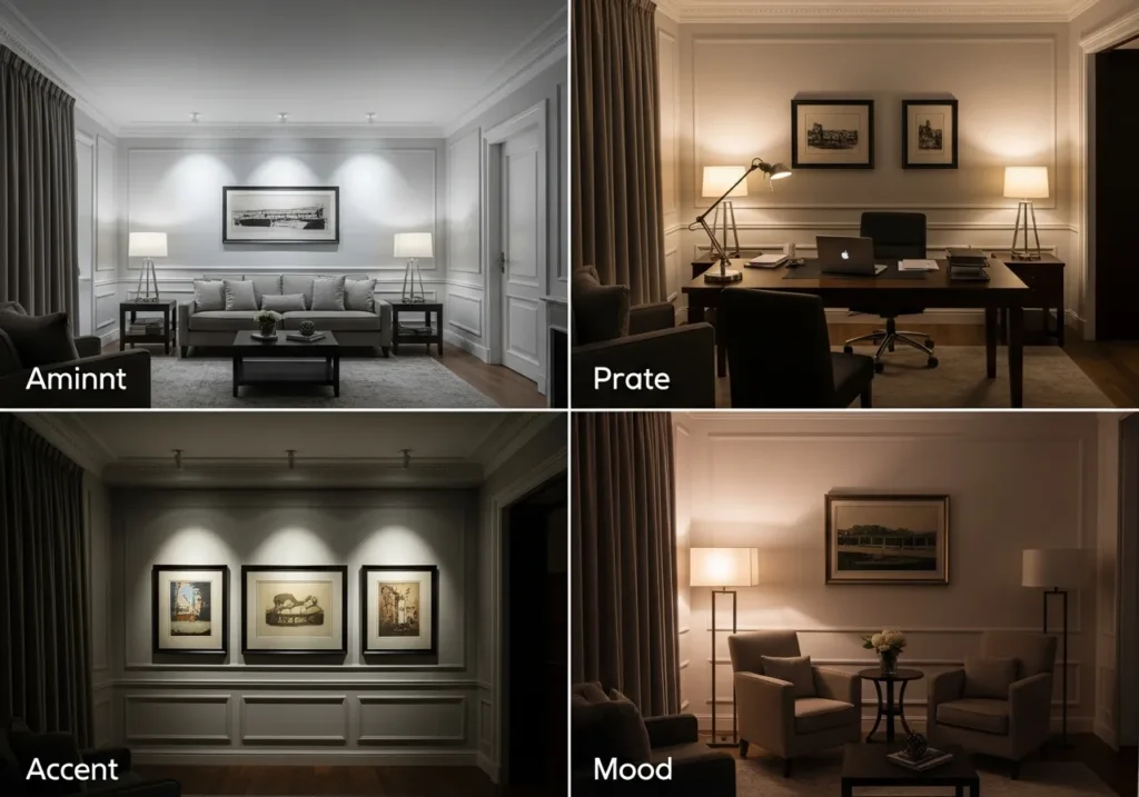 Understanding the Four Types of Room Lighting
