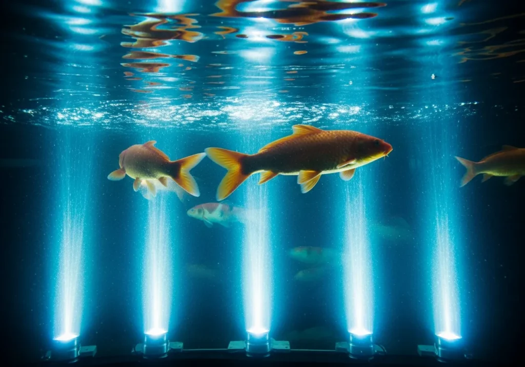 Underwater LED Fixtures for Fish Visibility