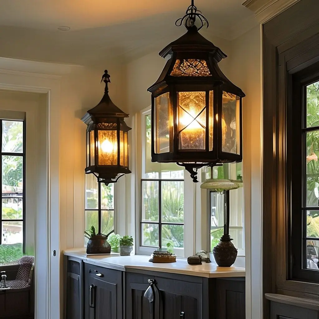 Vintage Lantern Fixtures