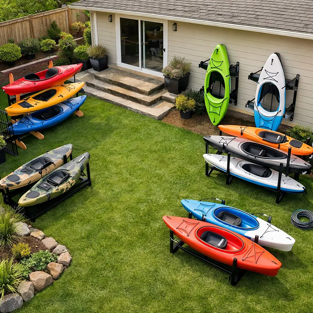 20 Outdoor Kayak Storage Ideas for Small Spaces