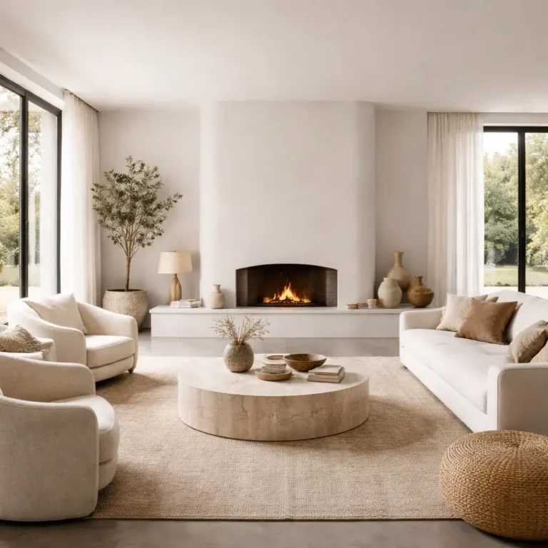 23 Modern Plaster Fireplace Ideas for a Chic Home