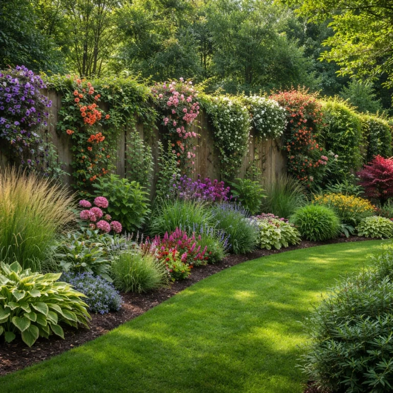 24 Fence Plant Ideas for a Beautiful Backyard