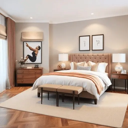 20+ Creative Ideas for a Spacious Bedroom